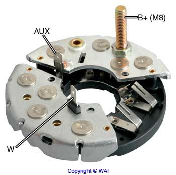 Mostek prostowniczy alternatora IBR308