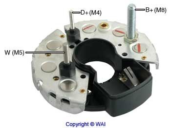 Mostek prostowniczy alternatora IBR315