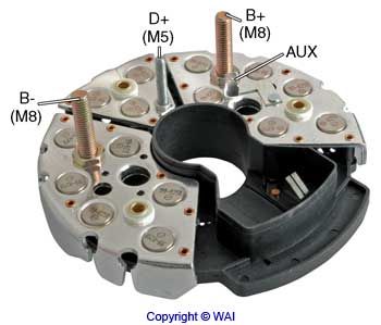 Mostek prostowniczy alternatora IBR550