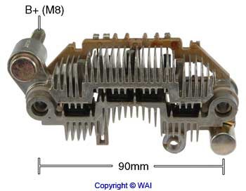 Mostek prostowniczy alternatora IYR9126