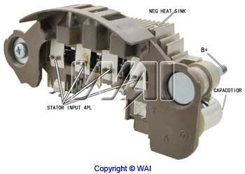 Mostek prostowniczy alternatora IMR10094