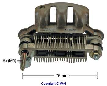 Mostek prostowniczy alternatora IMR7544