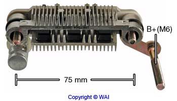 Mostek prostowniczy alternatora IMR7564